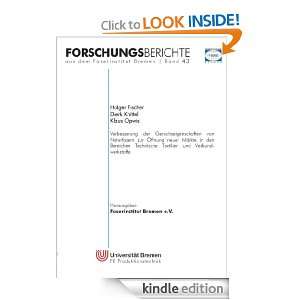 Verbesserung der Geruchseigenschaften (German Edition) Holger Fischer 