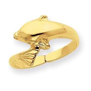  14k Dolphin Toe Ring   JewelryWeb Jewelry