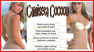   Cocoon Camiseta Senos Libres Algas Marinas 1720 slimming tummy  