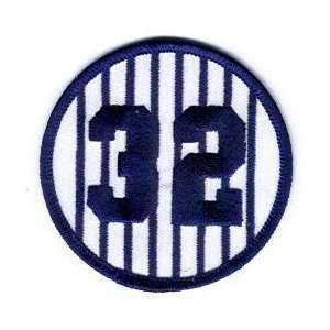  New York Yankees Elston Howard Retired Number 32 Patch   3 