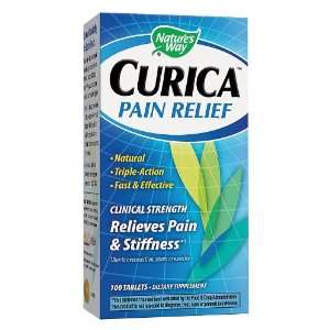  Natures Way   Curica Pain Relief, 100 tablets Health 