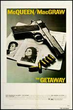 The Getaway 1972 Original Movie Poster 1 Sheet NearMint  