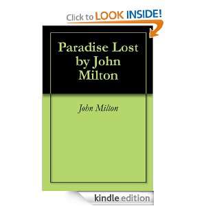 Paradise Lost by John Milton John Milton  Kindle Store