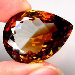   BIG AAA UNHEATED 100%NATURAL TOP IMPERIAL TOPAZ FLASHING NR  