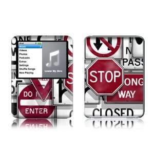  Signs Design Protective Decal Skin Sticker for Apple iPod 