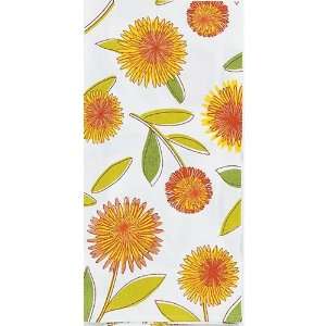  Kay Dee Designs Yellow Floral Flour Sack Towels, Set of 3 