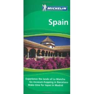   Guide Spain (Michelin Green Guides) [Paperback] Paul Glassman Books