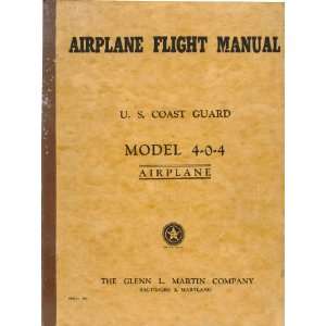    Glenn Martin 404 Aircraft Flight Manual Glenn Martin Books