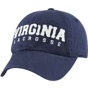  Virginia Cavaliers Lacrosse Navy Blue Crease Adjustable 