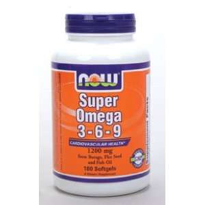  Super Omega 3 6 9 1200 mg 180 softgels Health & Personal 