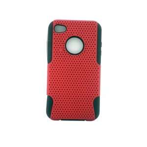  Apple iPhone 4 / 4s (At&T,Verizon,Sprint) COVER CASE RED 
