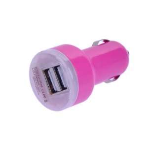   USB Dual Ports Car Charger Power Adapter For Apple iPhone 4G / iPod