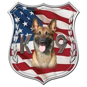 K9 Police Dog Decal   16 h   REFLECTIVE