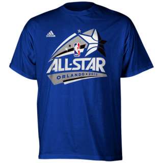 adidas 2012 NBA All Star Game Dribbler Smoke T Shirt   Royal Blue 