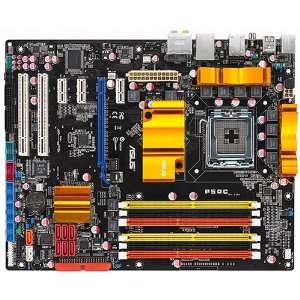   LGA775 Intel P45 DDR3 1333 / DDR2 1066 ATX Motherboard Electronics