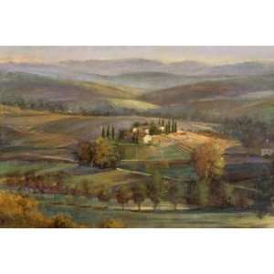  Michael Longo 36W by 24H  Tranquil Tuscany CANVAS Edge 