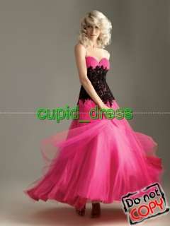 black&pink/Formal/Quinceanera​/Prom dress/Evening dress  