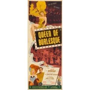  Queen Of Burlesque Insert Movie Poster 14x36 Everything 