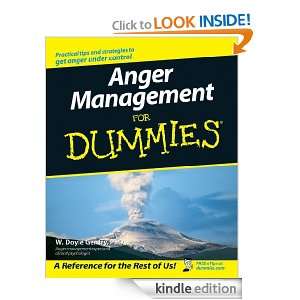 Anger Management For Dummies W. Doyle Gentry  Kindle 