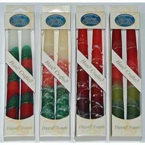  Wholesale Holiday 7.5 Taper Candles   2 Packs   Case Pack 