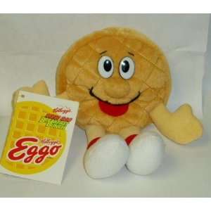  1998 EGGO Kelloggs Bean Bag Breakfast Bunch Wallly Waffle 