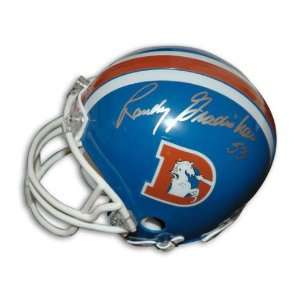  Autographed Randy Gradishar Denver Broncos Mini Helmet 