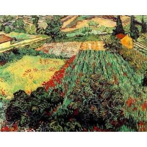FRAMED oil paintings   Vincent Van Gogh   24 x 20 inches   Field with 