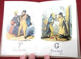 1835 COMIC ALPHABET BOOK british NEWER PRINT  