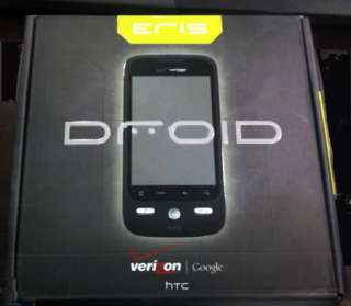 HTC Droid Eris Verizon Black Google Phone Verizon NEW 044476811111 