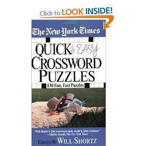  The New York Times Quick and Easy Crossword Puzzles [Mass 