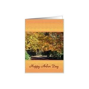 Arbor Day   Autumn Trees Card