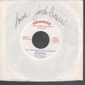   BE UNBROKEN 7 INCH (7 VINYL 45) US GREGORIAN JACK BOWERS Music