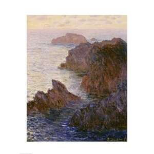  Rocky Point at Port Goulphar Finest LAMINATED Print Claude 