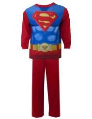 DC Comics Superman Toddler Pajamas with Cape for boys