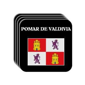 Castilla y Leon   POMAR DE VALDIVIA Set of 4 Mini Mousepad Coasters