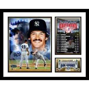 Ron Guidry New York Yankees MLB Framed Photograph Captains Milestone 