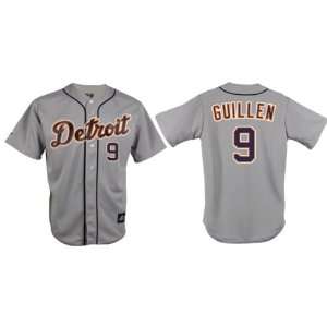  Guillen #9 Detroit Tigers Majestic Replica ROAD Jersey 
