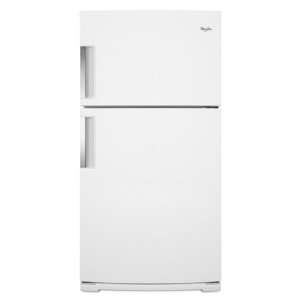   Freezer Refrigerator with Interior Water Dispenser   White Appliances