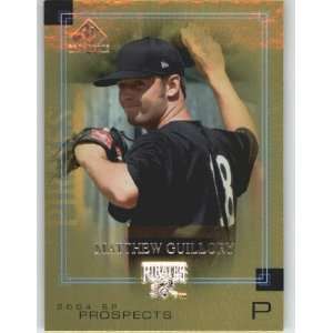  2004 SP Prospects #276 Matthew Guillory RC (RC   Rookie 
