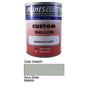com 1 Gallon Can of Avus Silver Metallic Touch Up Paint for 2002 Audi 