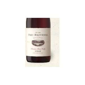  2007 Frei Brothers Syrah, Russian River 750ml Grocery 