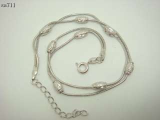 Varios New Fashion 925 Sterling Silver dangle chains with charm 