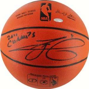  Tyson Chandler Autographed 2011 Champs I/O Basketball 