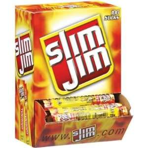Slim Jim Smoked Snacks   100 ct.  Grocery & Gourmet Food