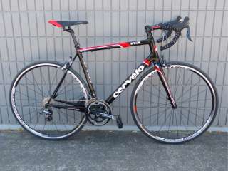 New 2011 Cervelo R3 road bike. Size 56cm. Dura Ace. Rotor BBRight 