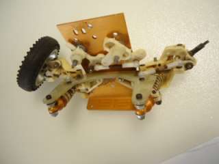 Vintage Team Associated RC10 good pan front end. Item is in fair to 