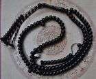 Prayer Beads  Black Coral Yusr Isl​amic Komboloi Tasbi​h