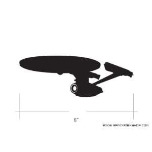  (2x) USS Enterprise   NC 1701A   Sticker   Decal   Die Cut 