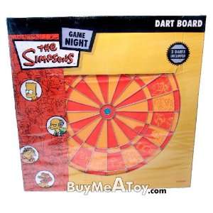  the Simpsons Dart Board Bart Homer   Collectible item 
