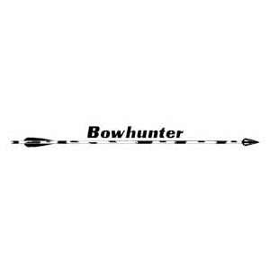   Western Recreation Ind Bowhunter & Arrow Decal 4X36